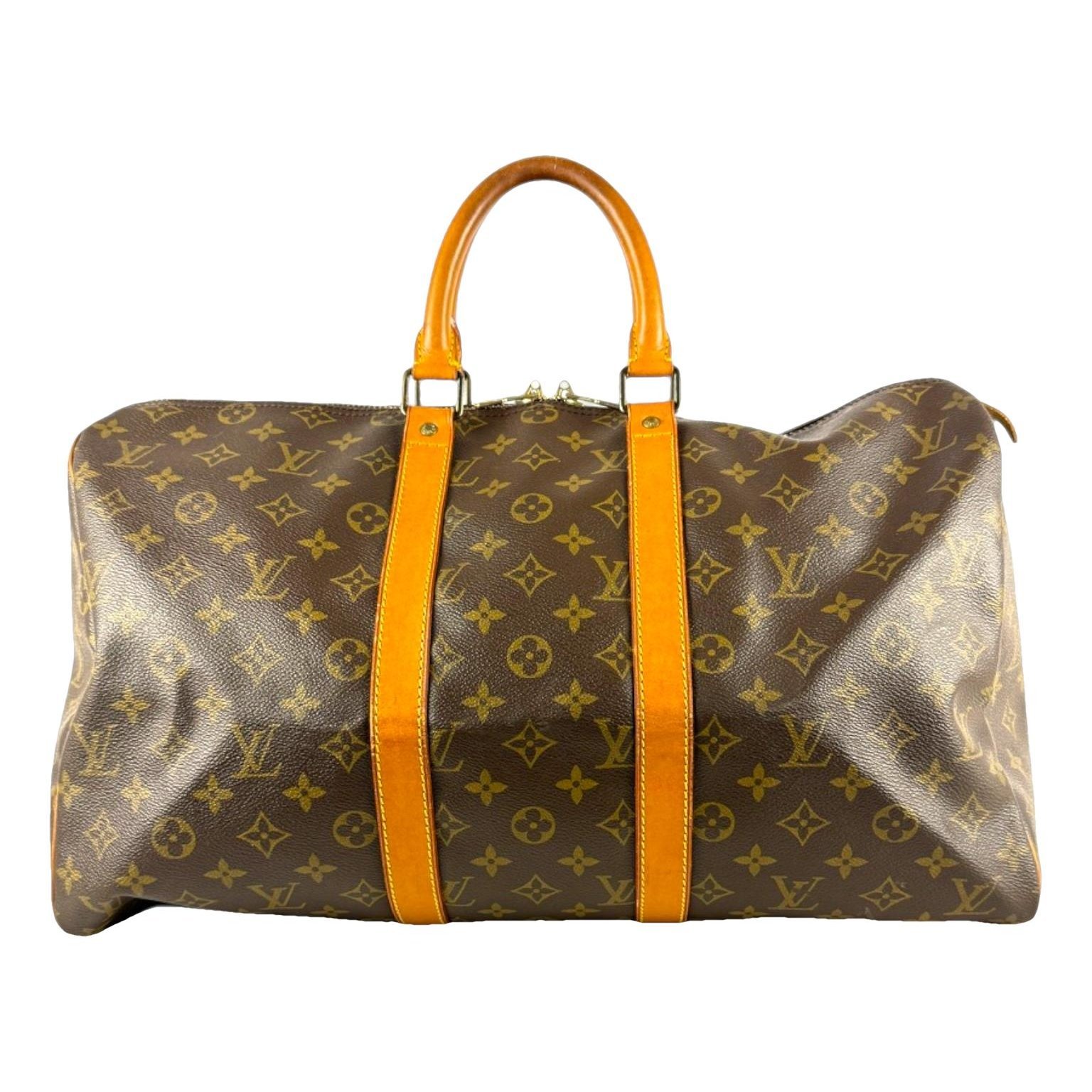 Keepall cloth 48h bag