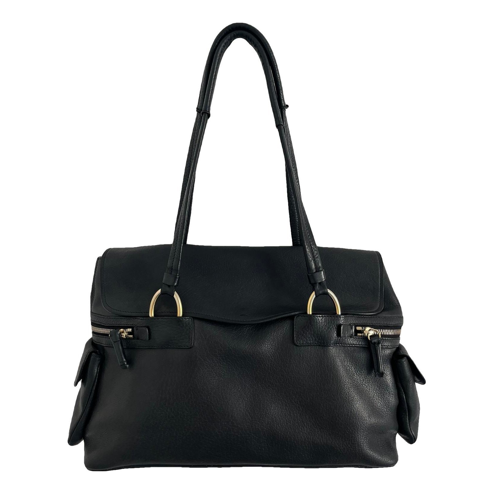 Leather handbag