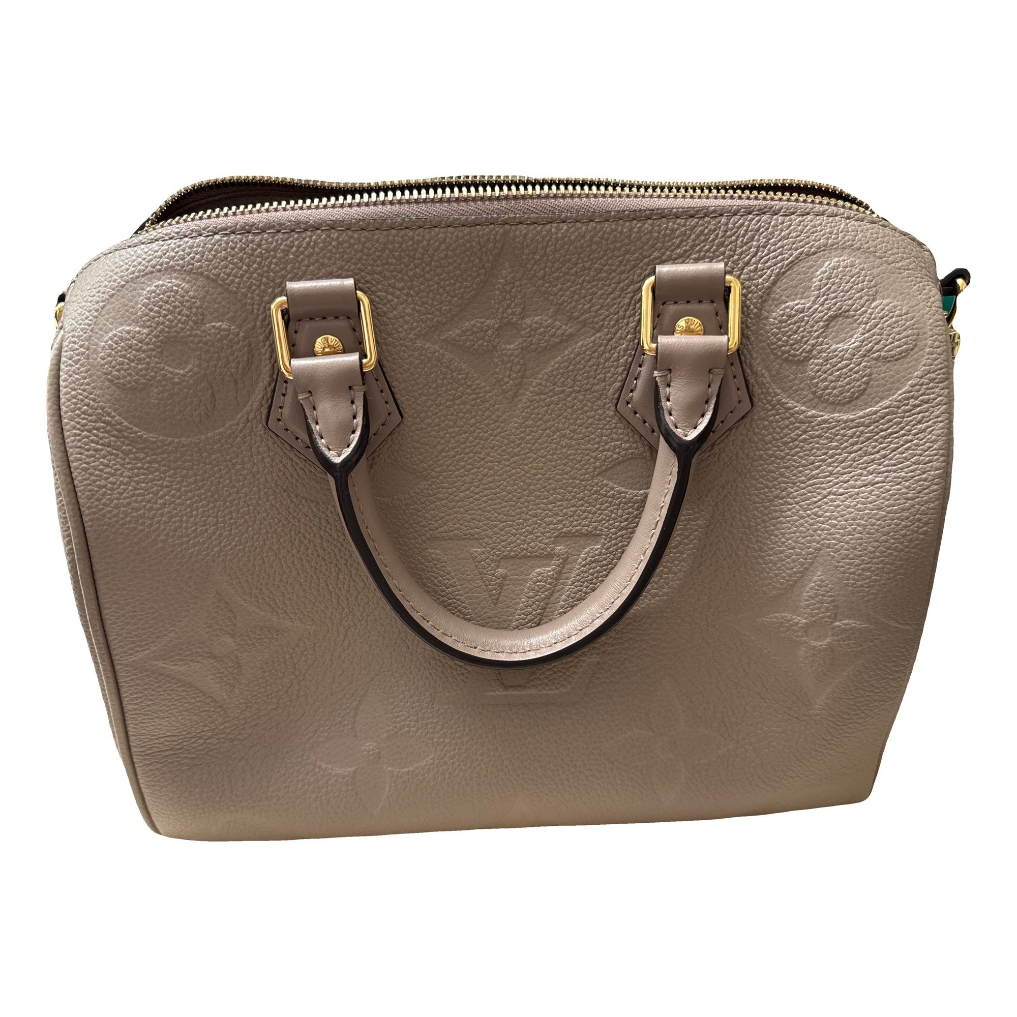 Speedy leather bag