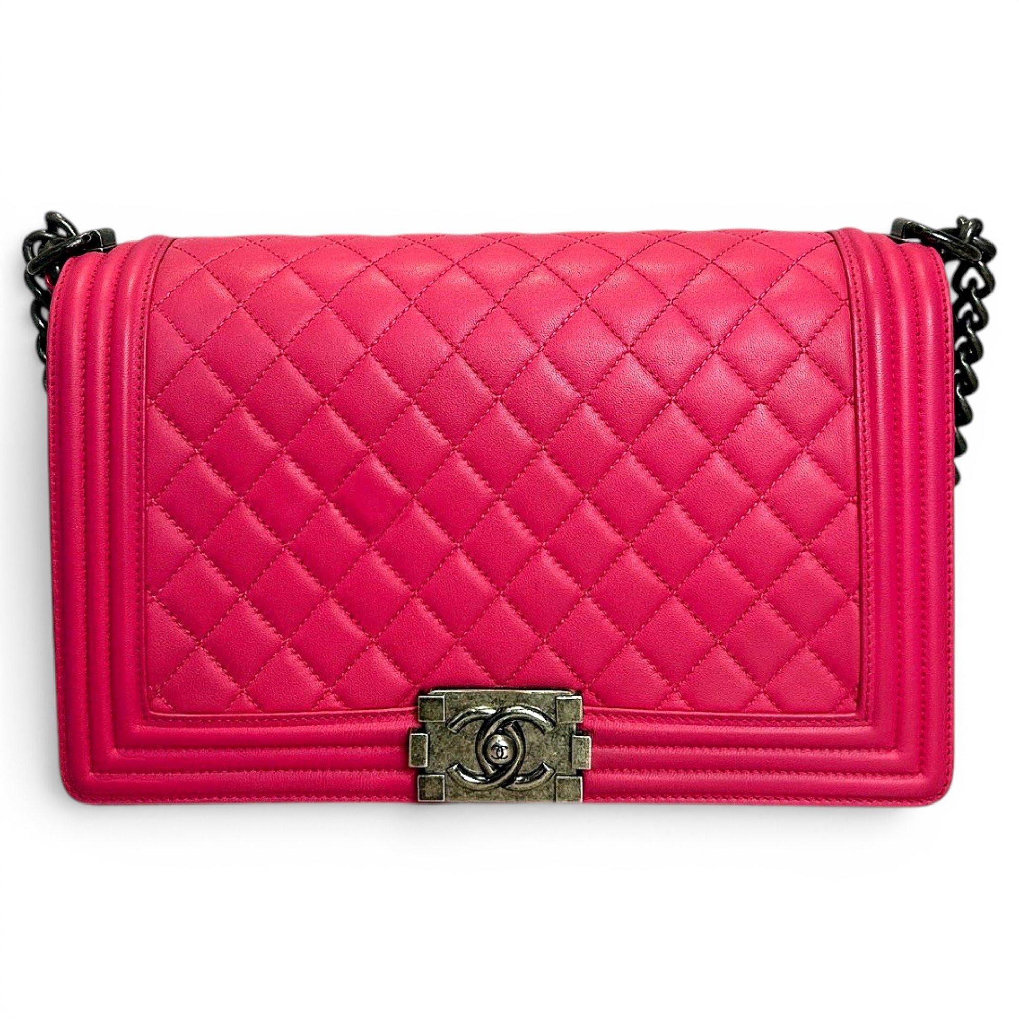 Boy leather crossbody bag