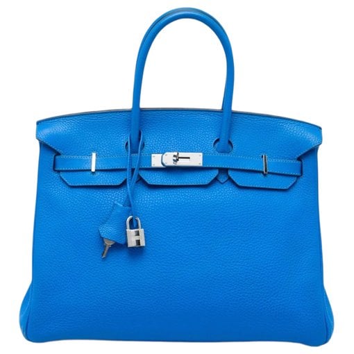 Birkin 35 leather bag