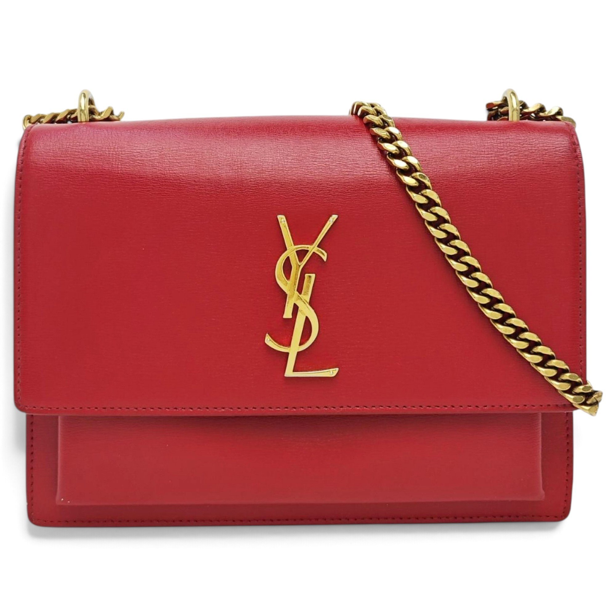Sunset leather handbag