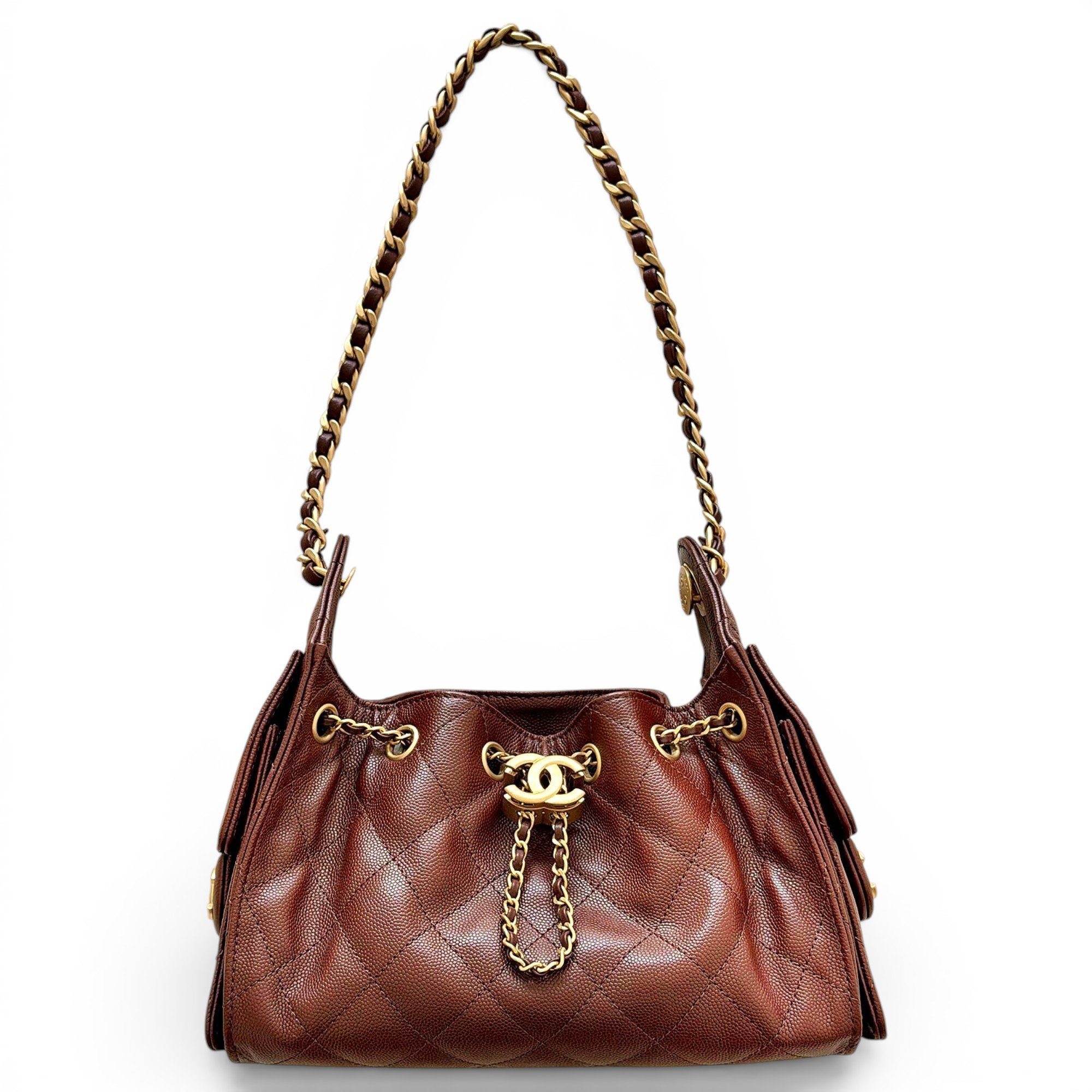 Chanel 25 leather handbag