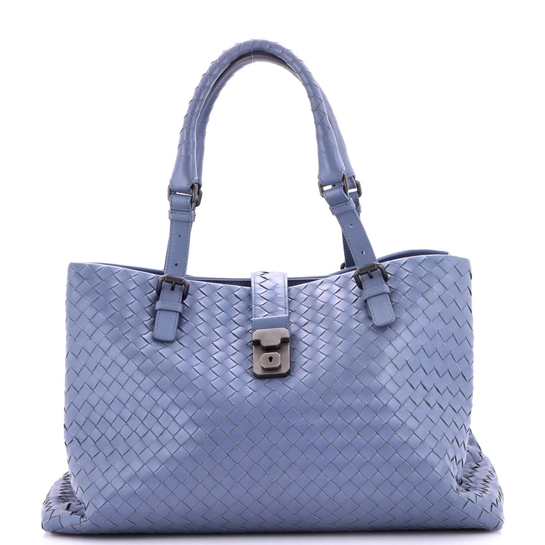 Leather tote