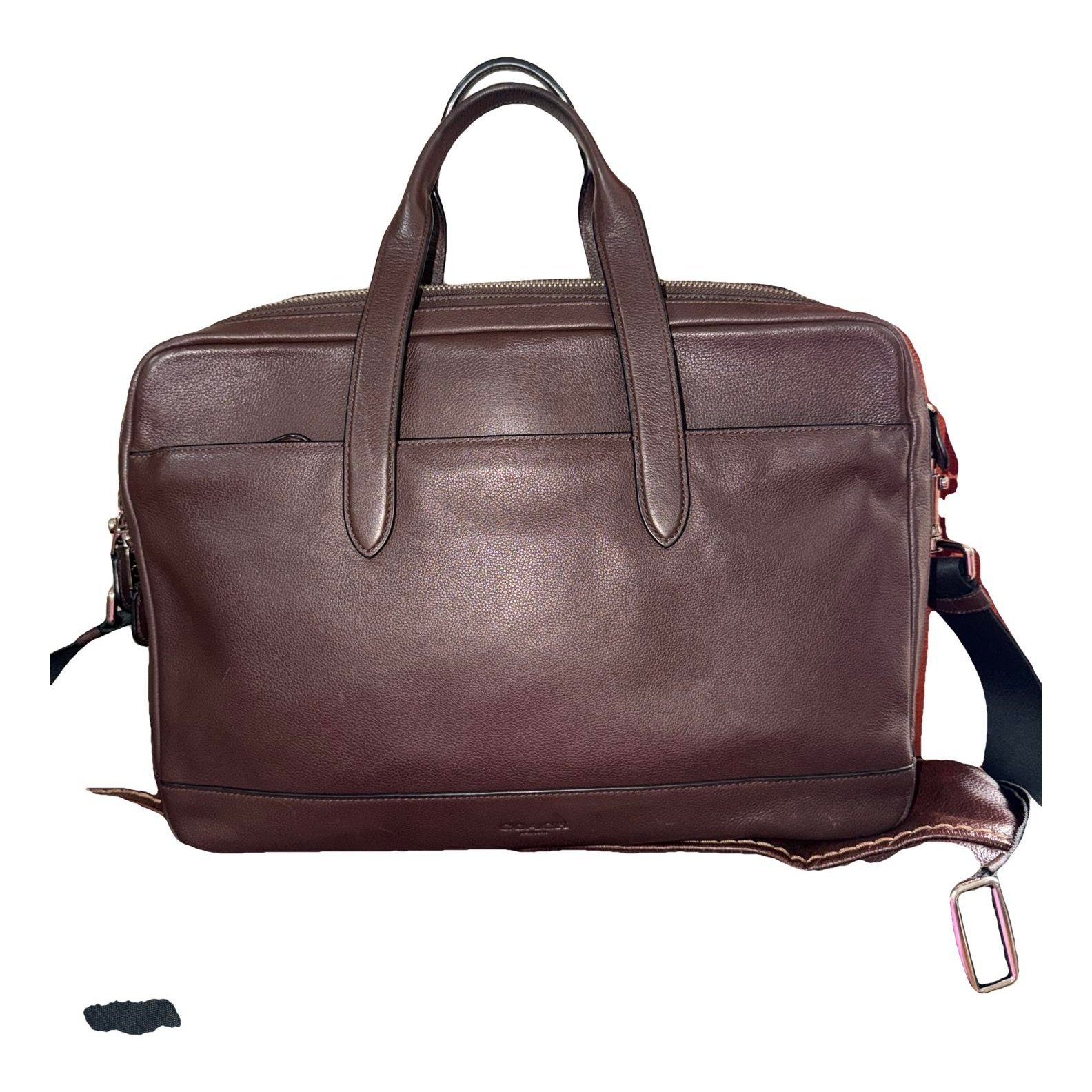 Leather satchel