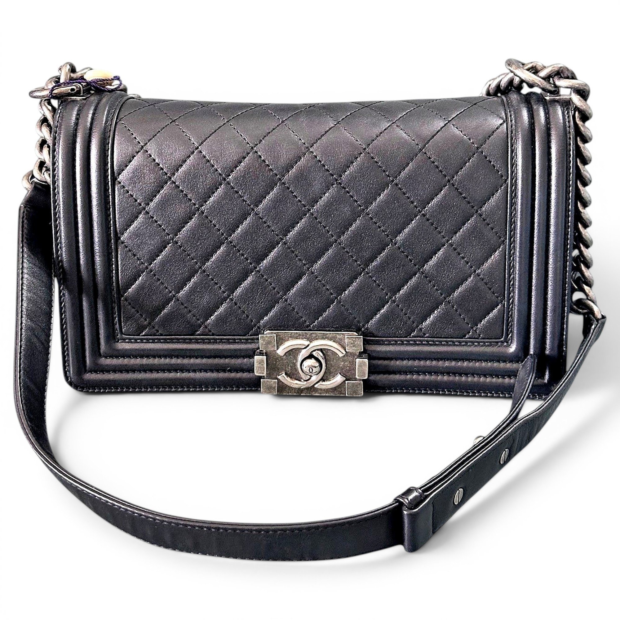 Boy leather handbag