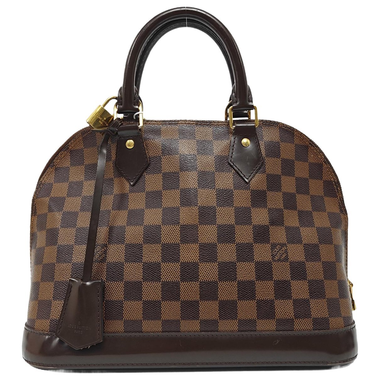 Alma leather handbag
