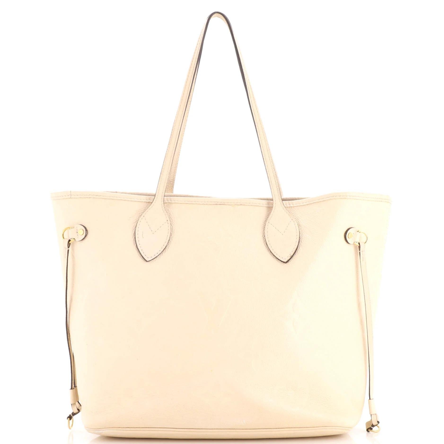 Leather tote