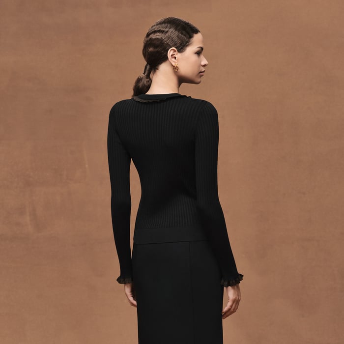 Noir Long-sleeve Sweater