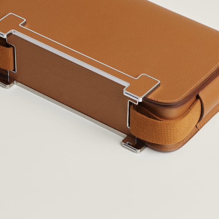 Gold Hermès Geta Slim Bag