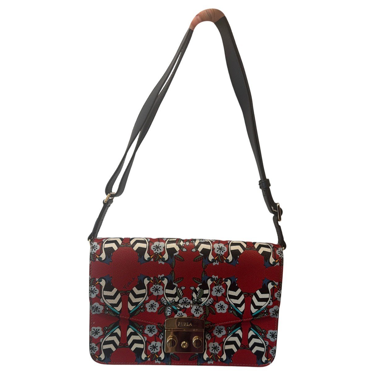 Metropolis leather handbag