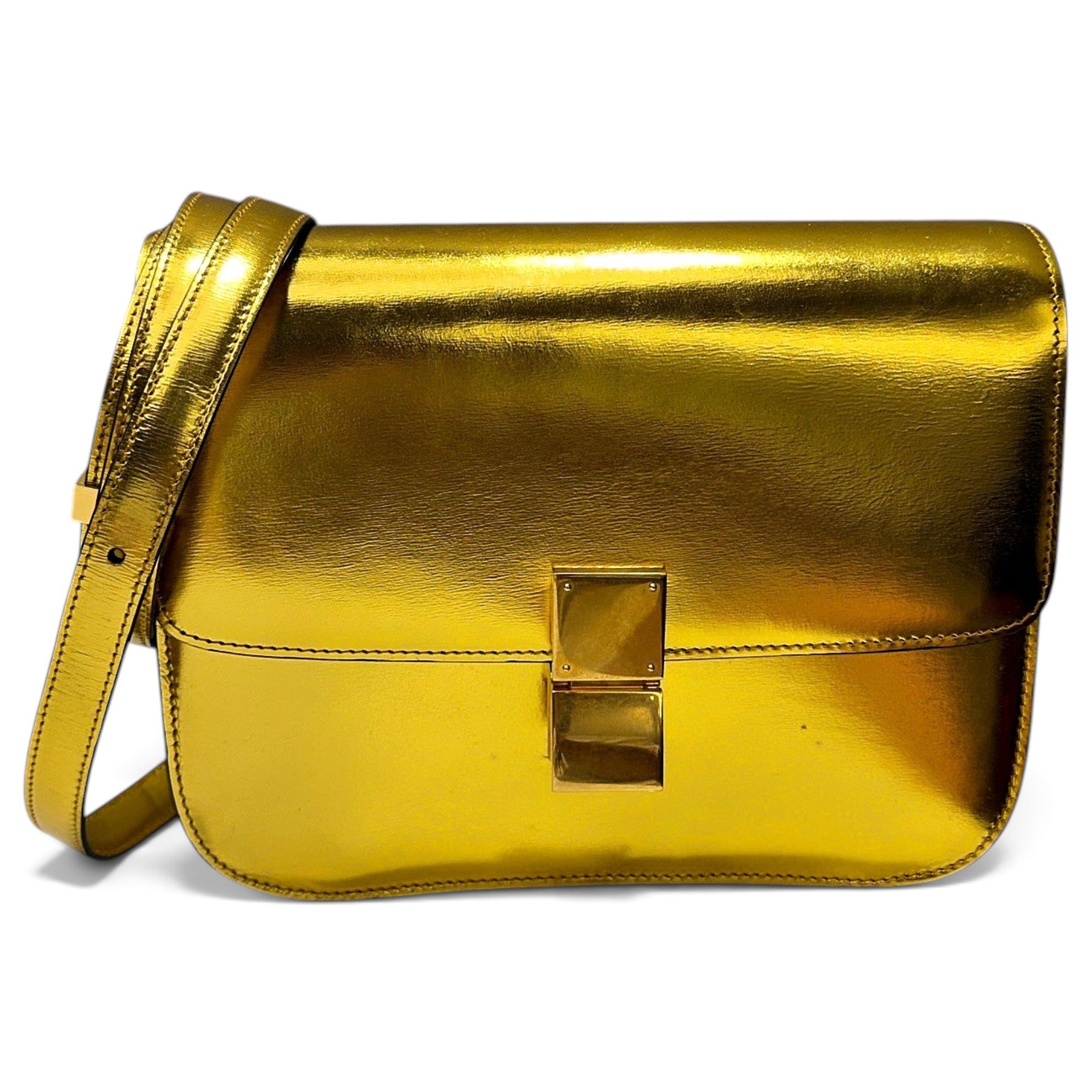 Classic leather handbag