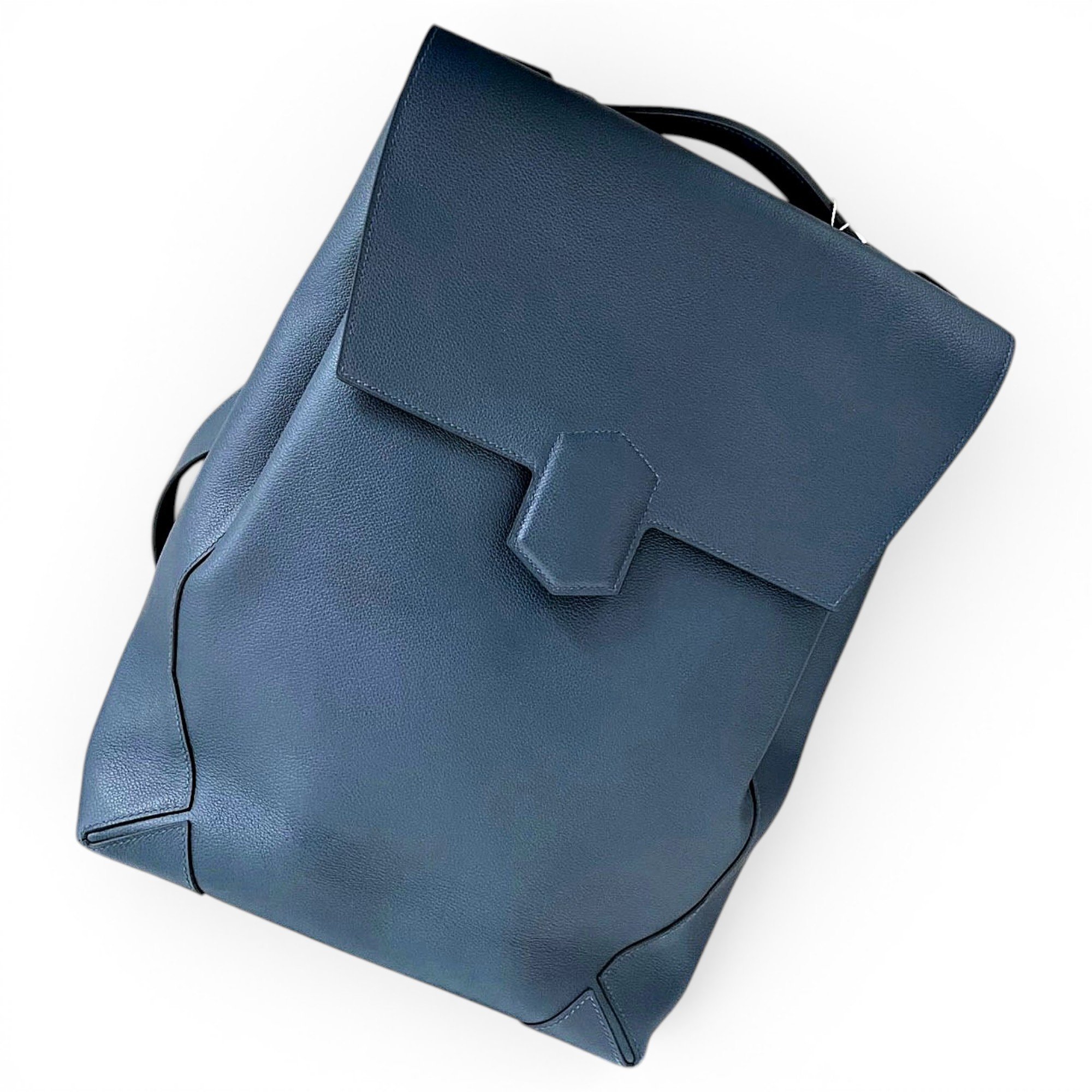 Leather backpack