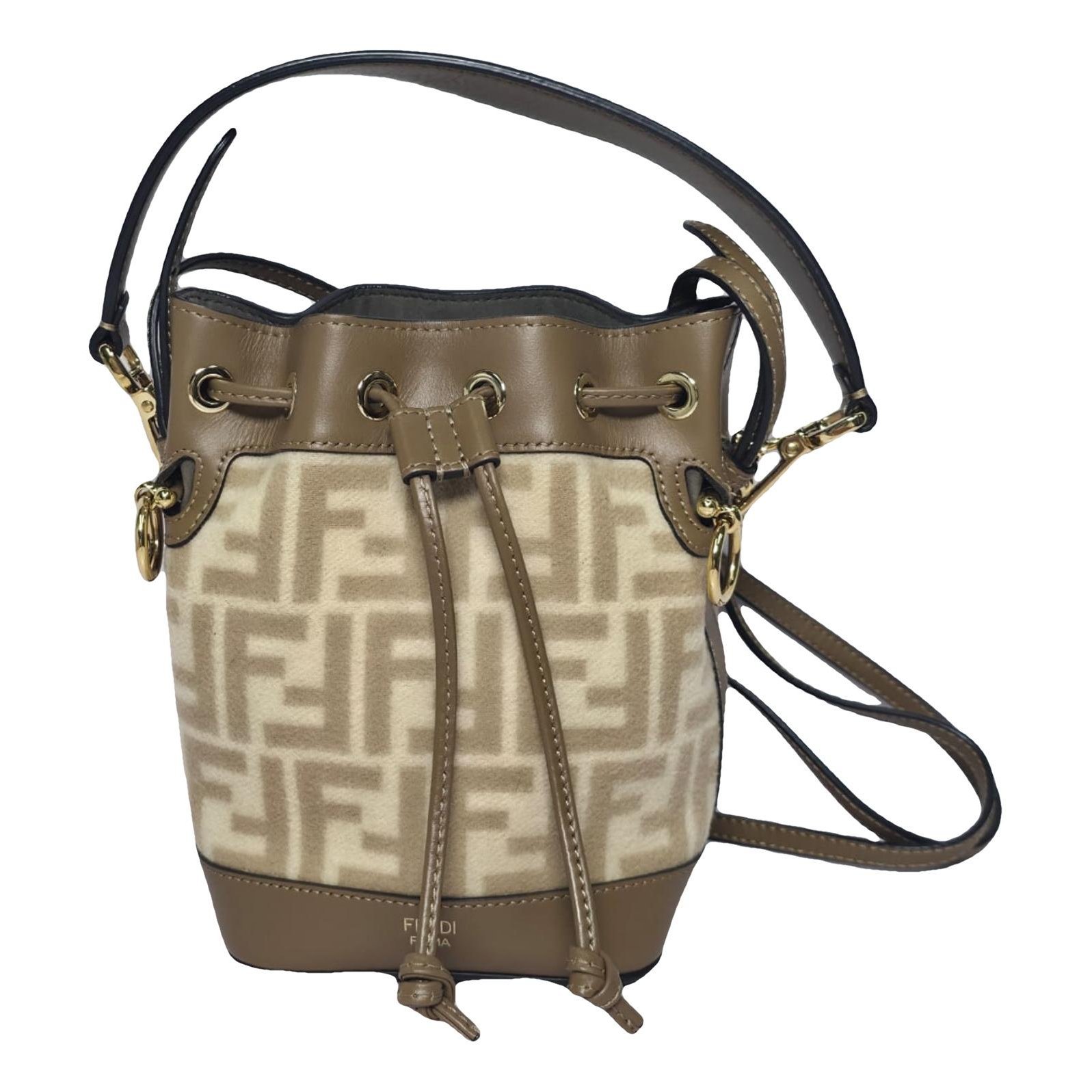 Mon Trésor leather crossbody bag