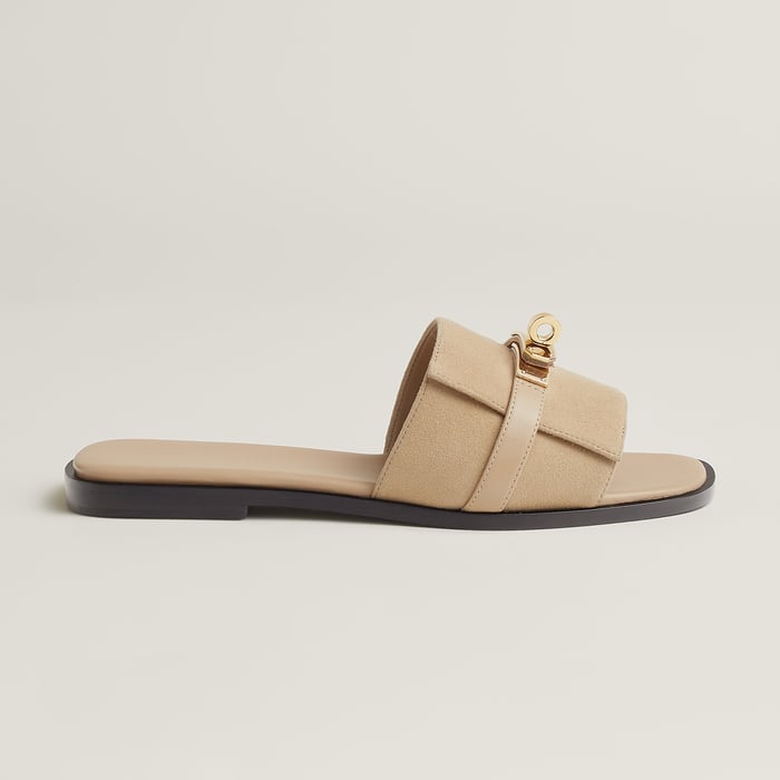 Beige Lin Giulia Sandal