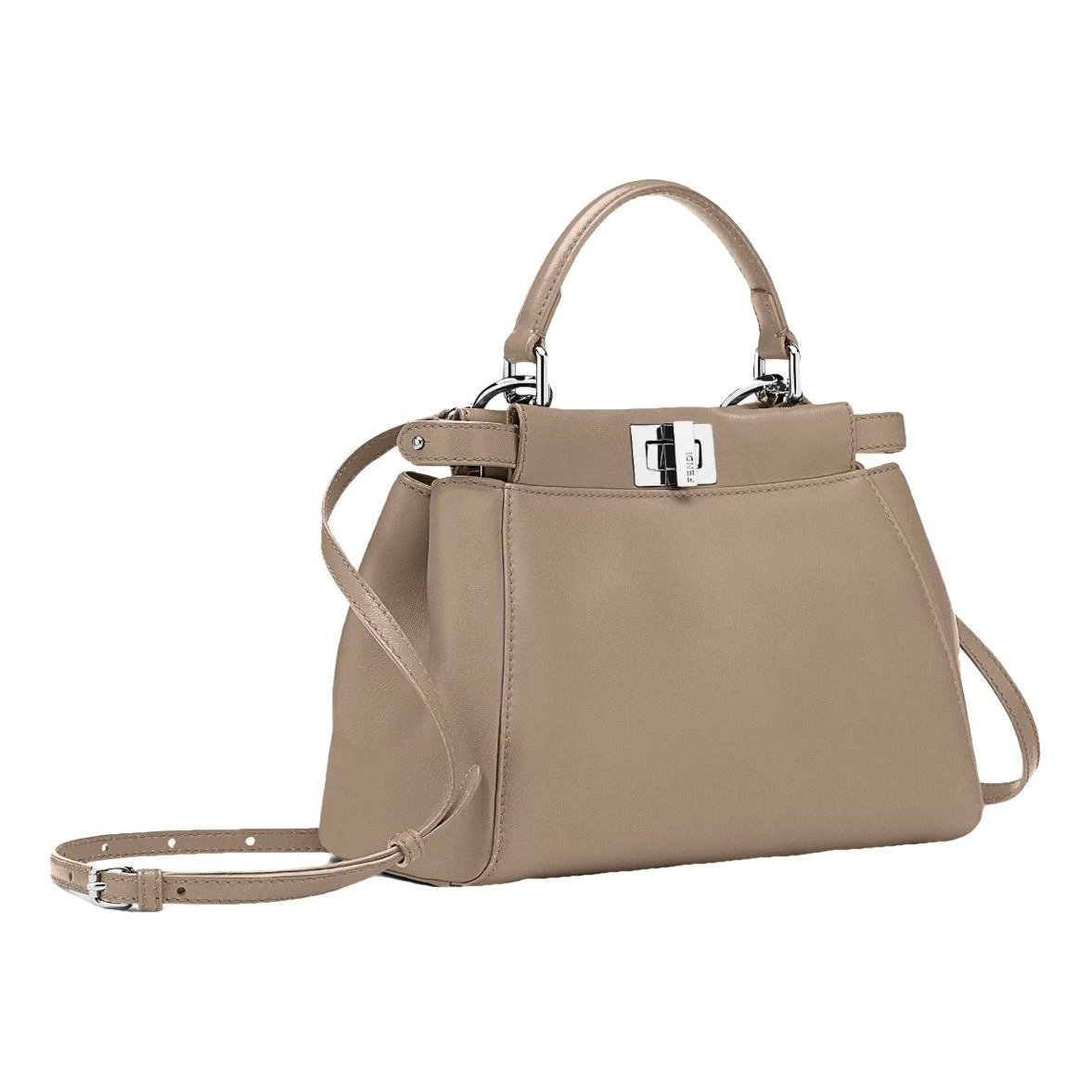 Peekaboo leather handbag