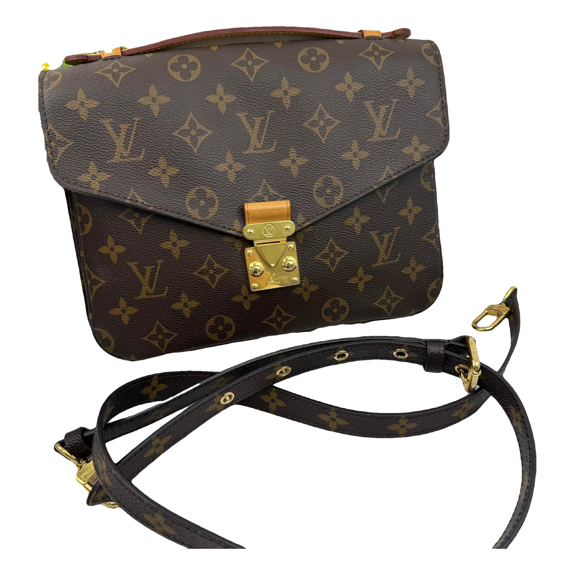 Metis leather handbag
