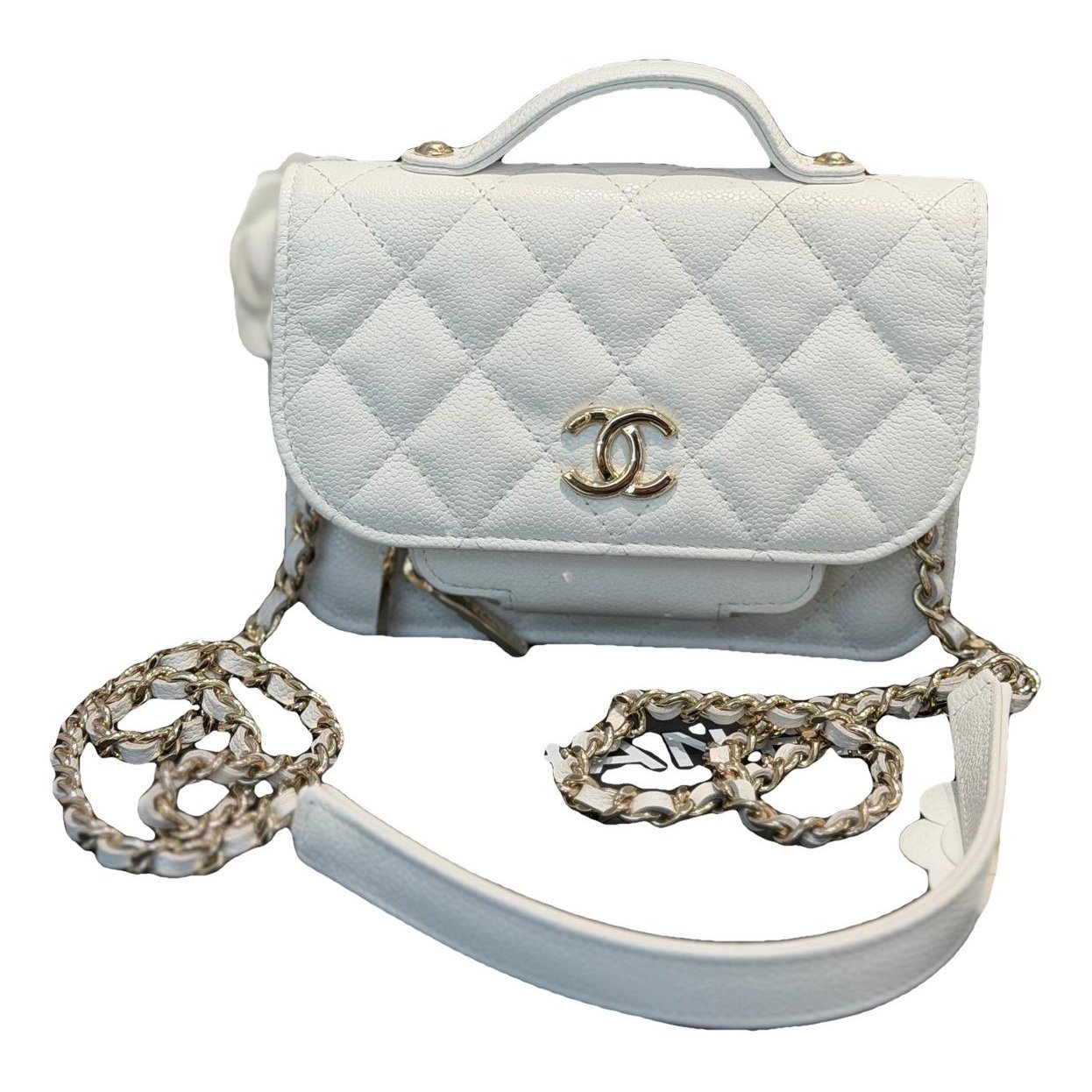Leather handbag