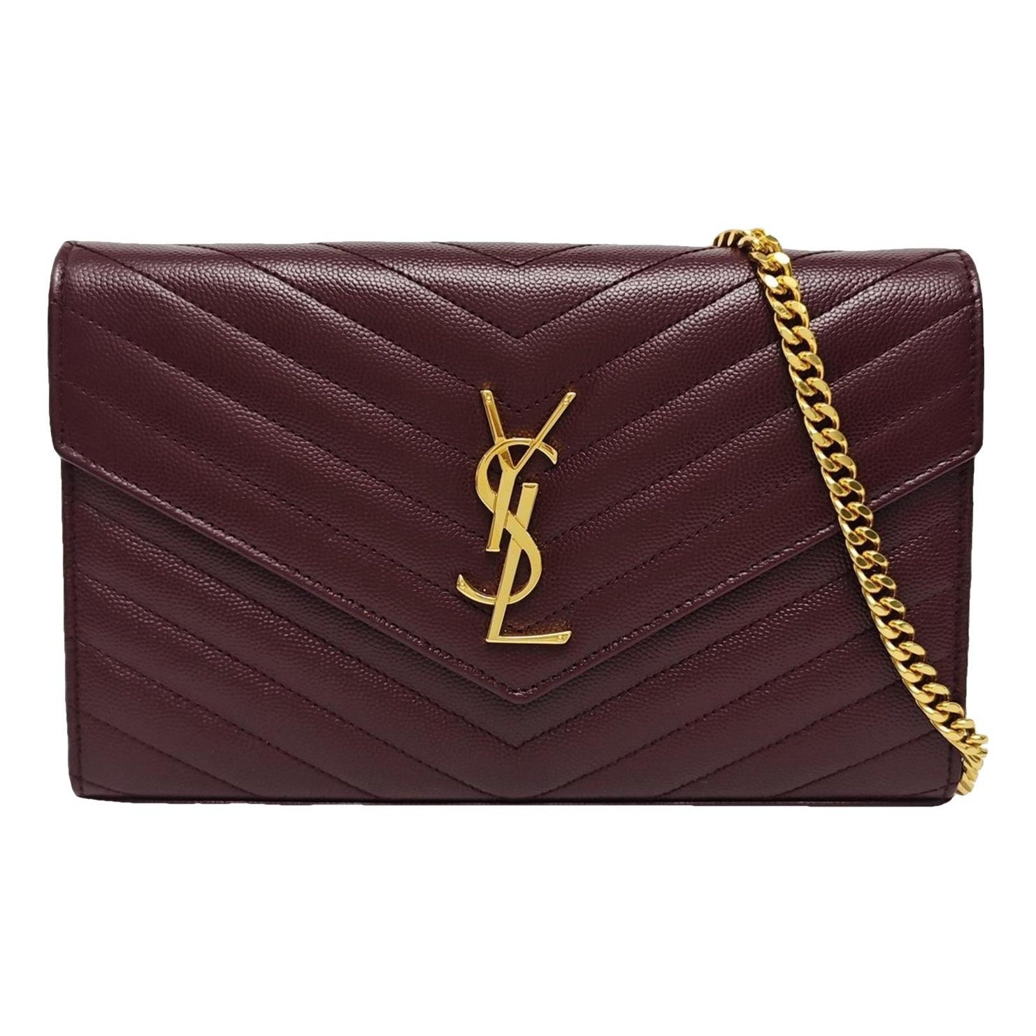 Baby monogramme leather handbag