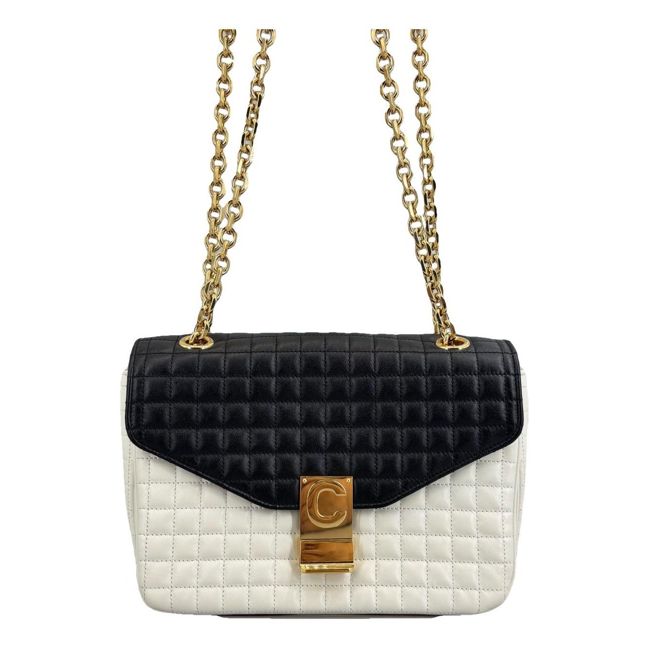 C bag leather crossbody bag