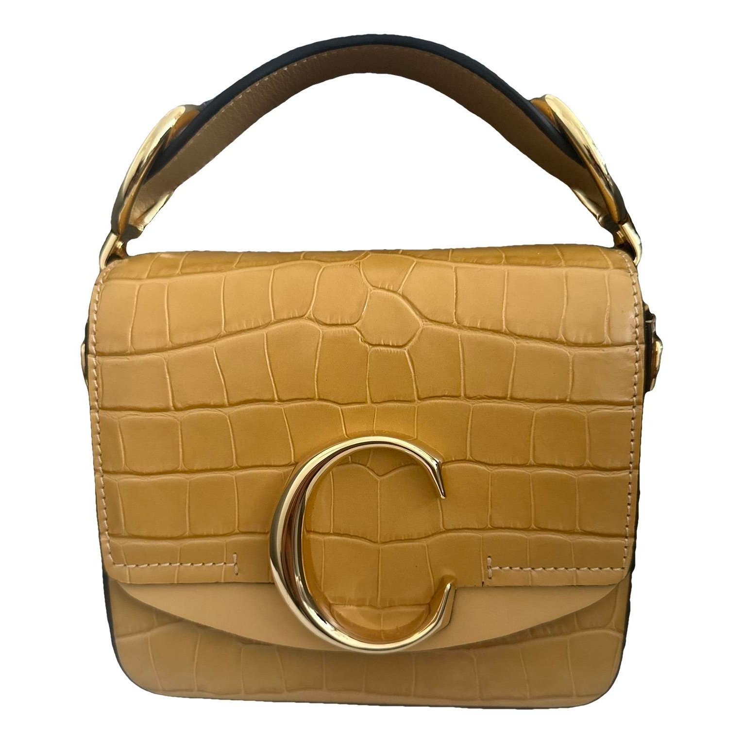 C patent leather crossbody bag