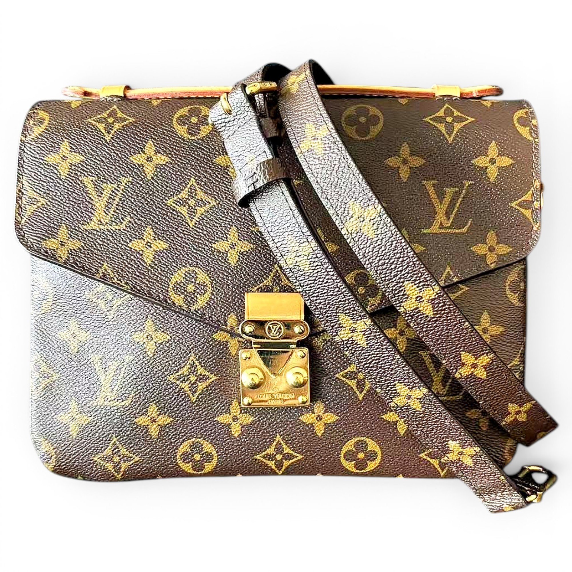 Metis leather handbag