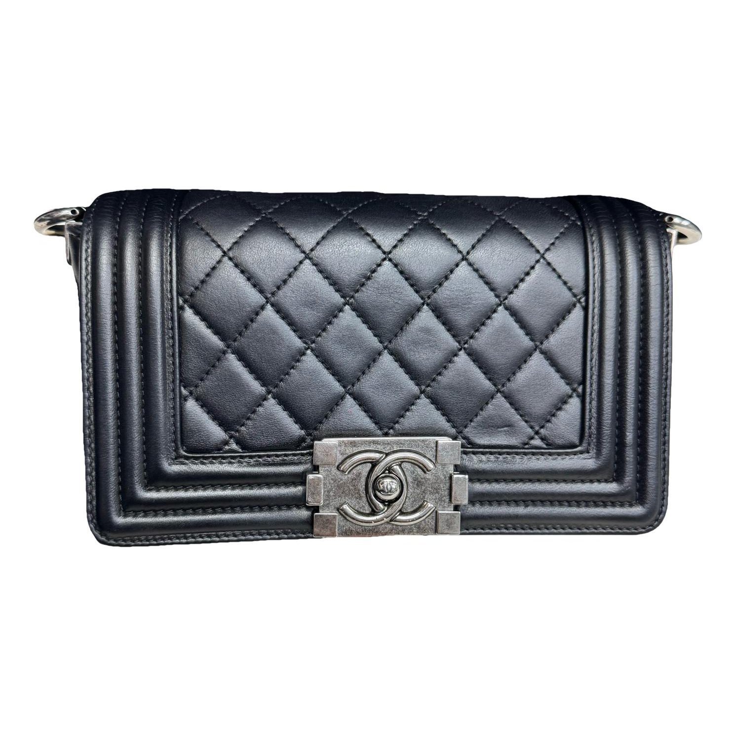 Boy leather crossbody bag
