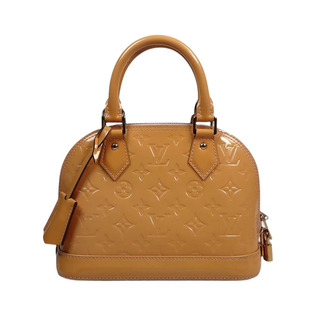 Alma BB patent leather handbag