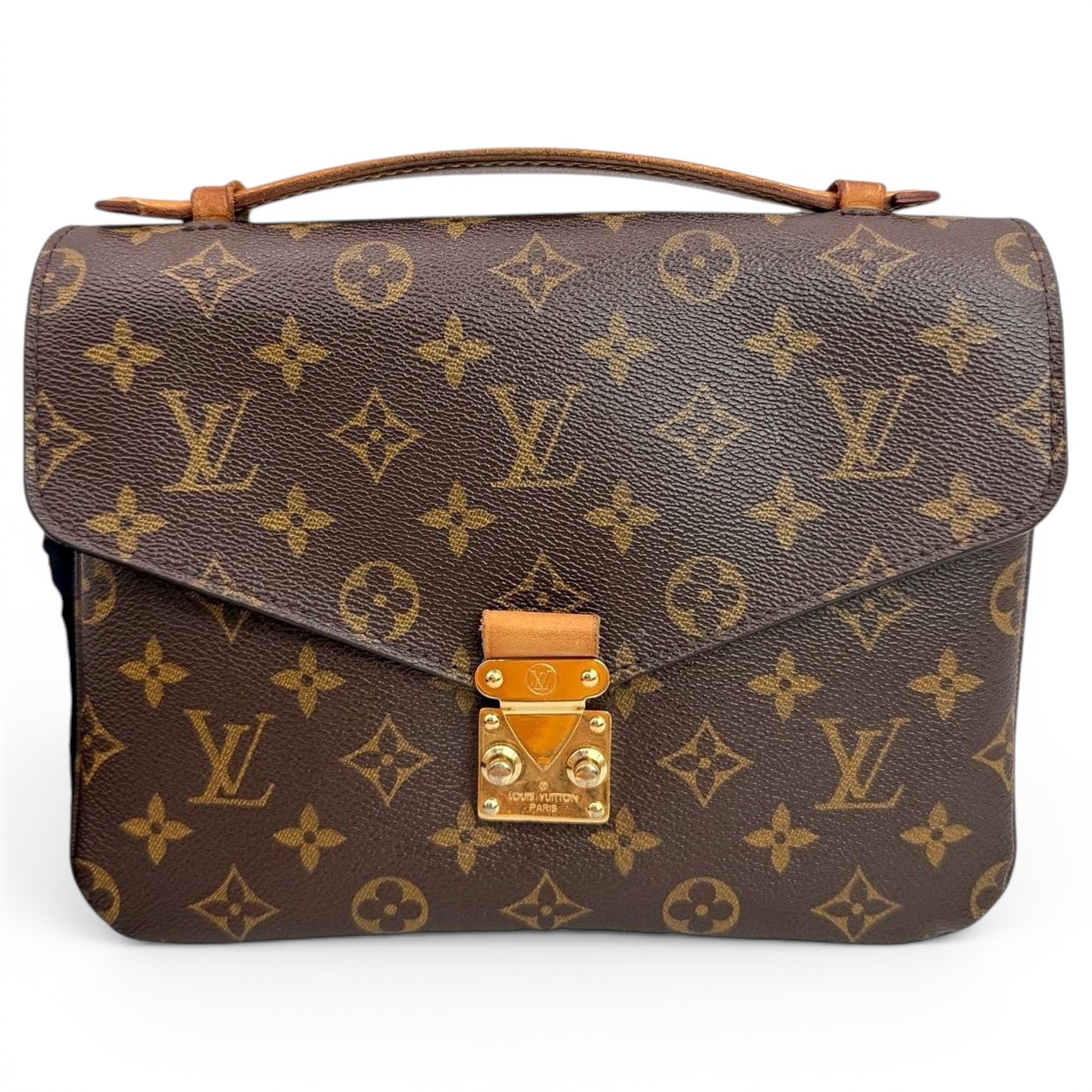 Metis leather handbag