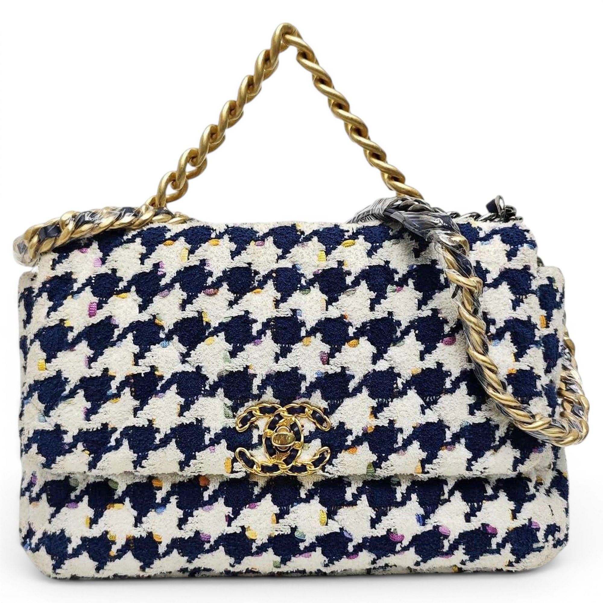 Chanel 19 cloth handbag