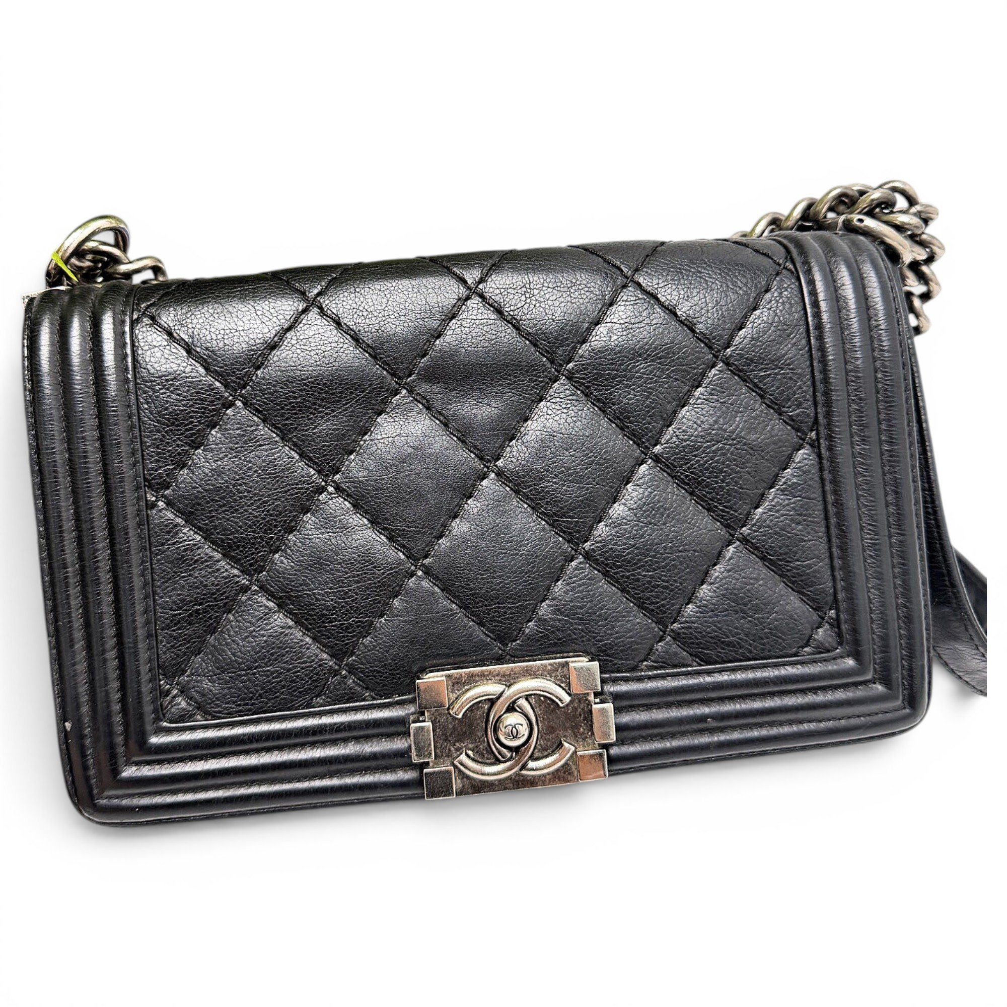 Boy leather crossbody bag