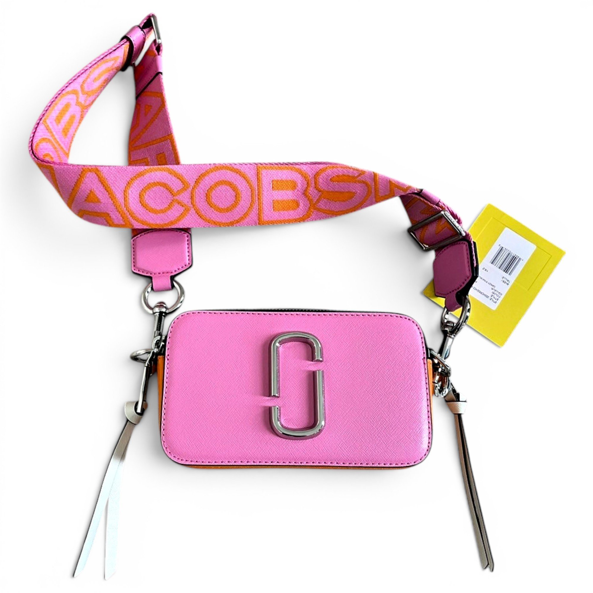 Snapshot leather crossbody bag