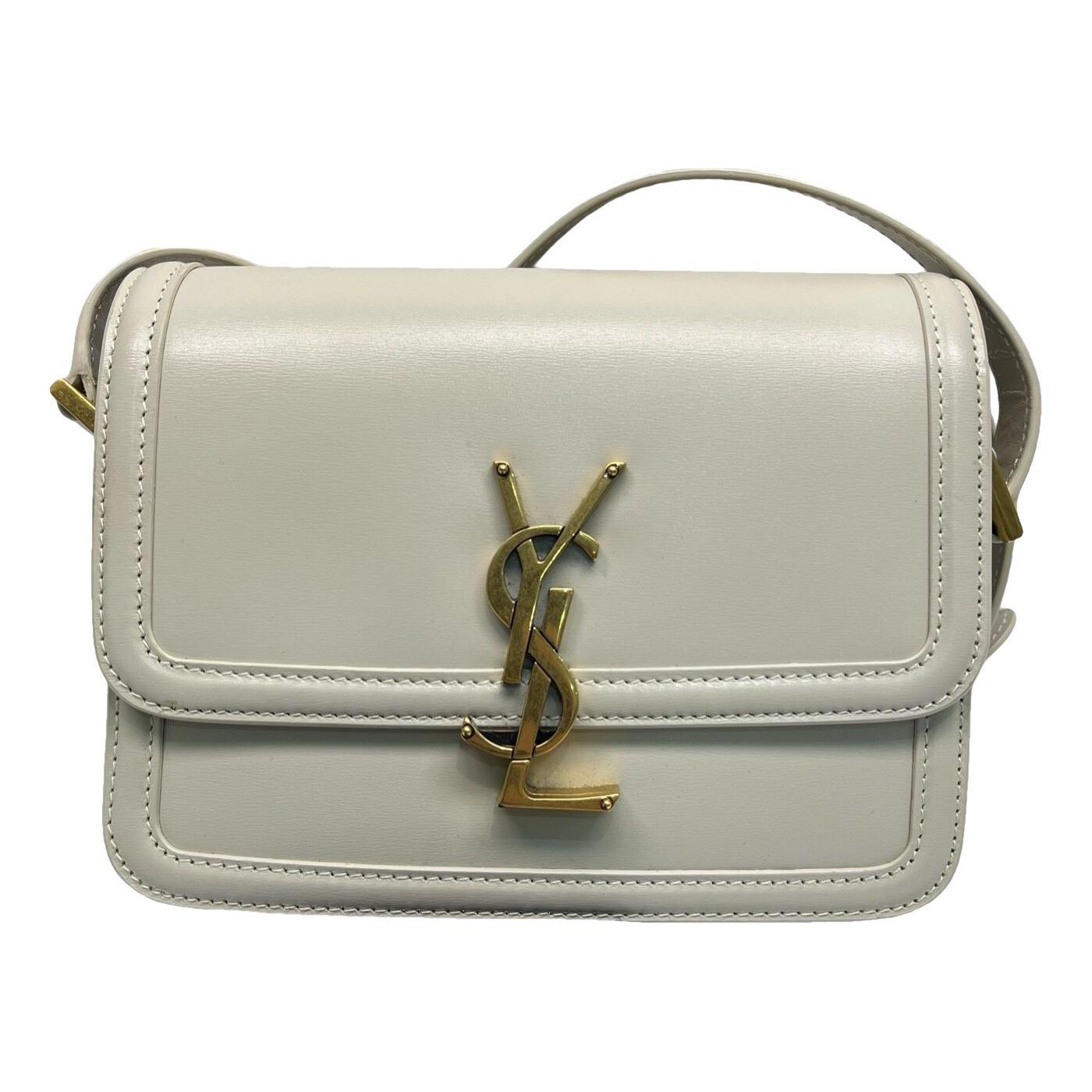 Solférino leather handbag