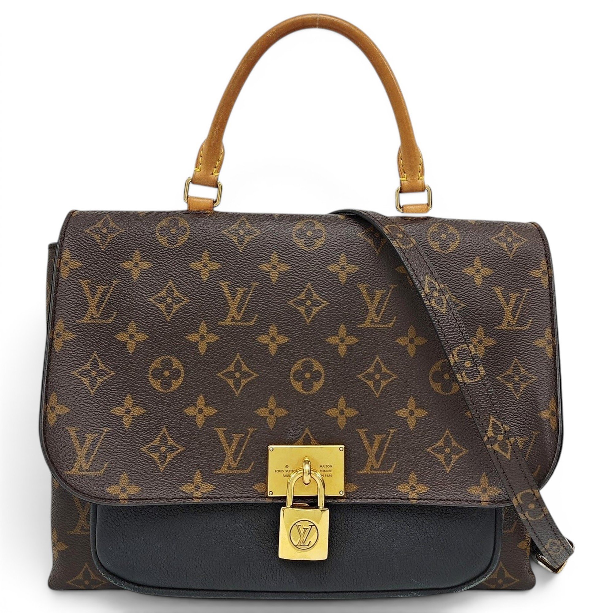 Marignan leather handbag