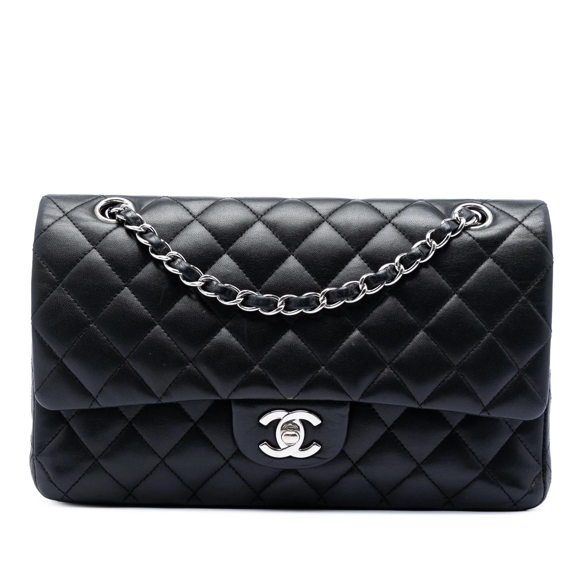 Wallet On Chain Boy Half Flap leather handbag