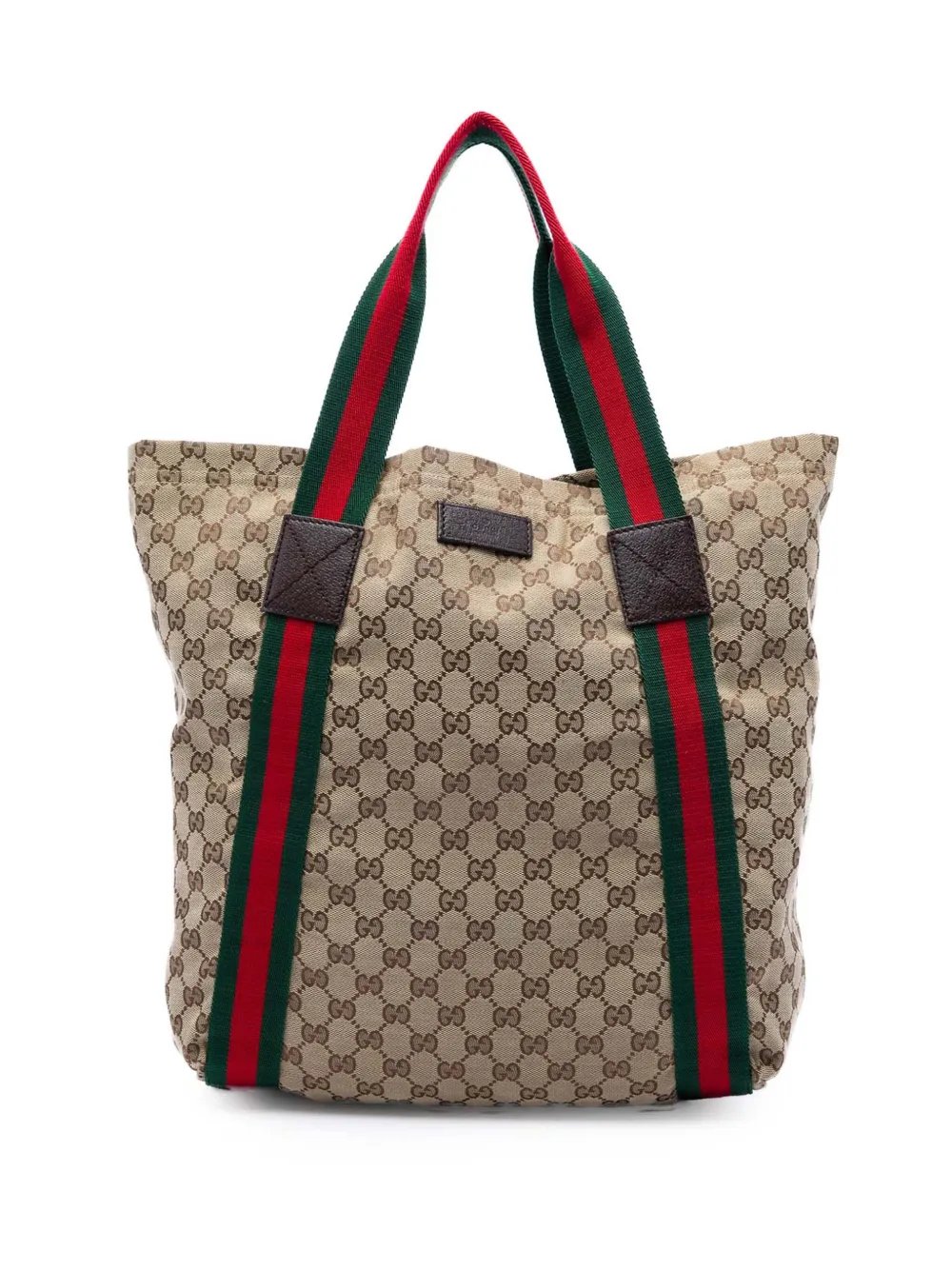 2016-2026 GG Canvas Web tote bag