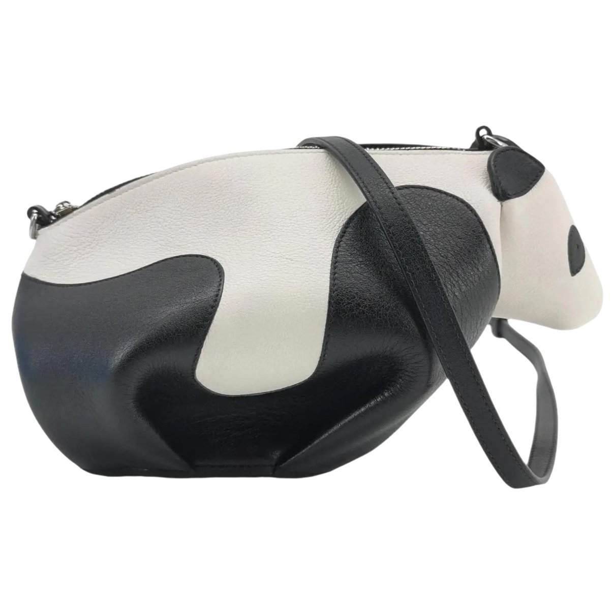 Animals leather crossbody bag