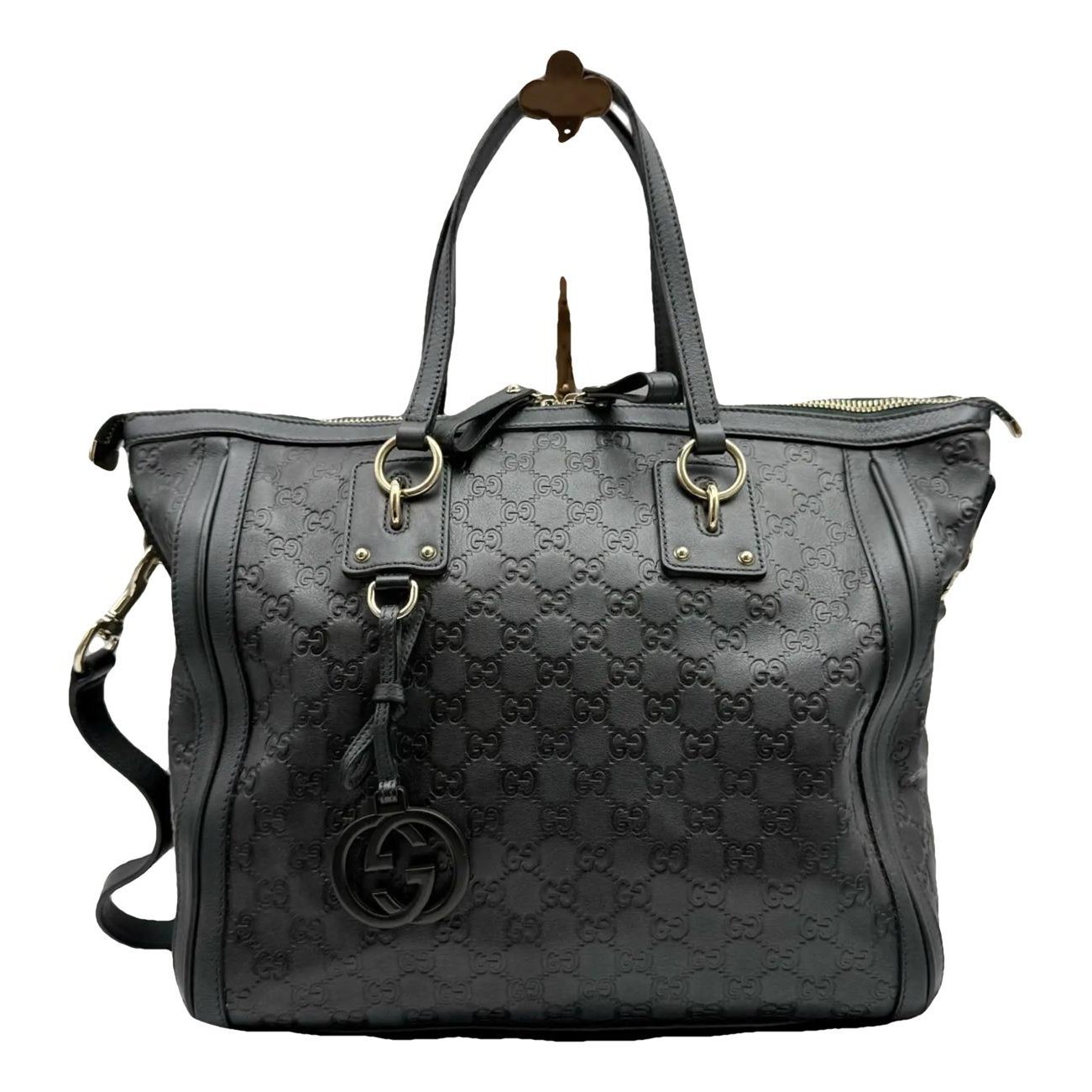 Leather handbag