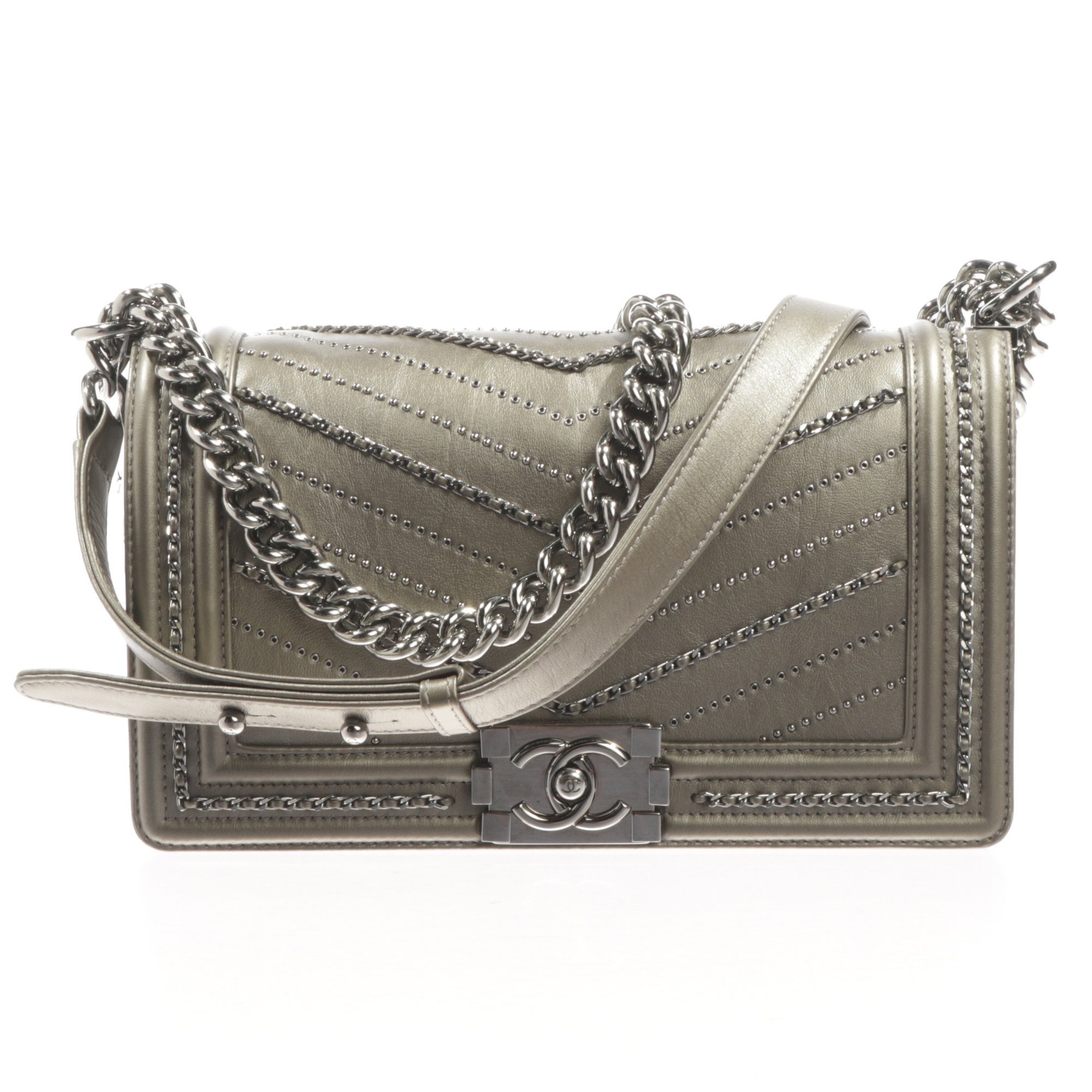 Boy leather bag