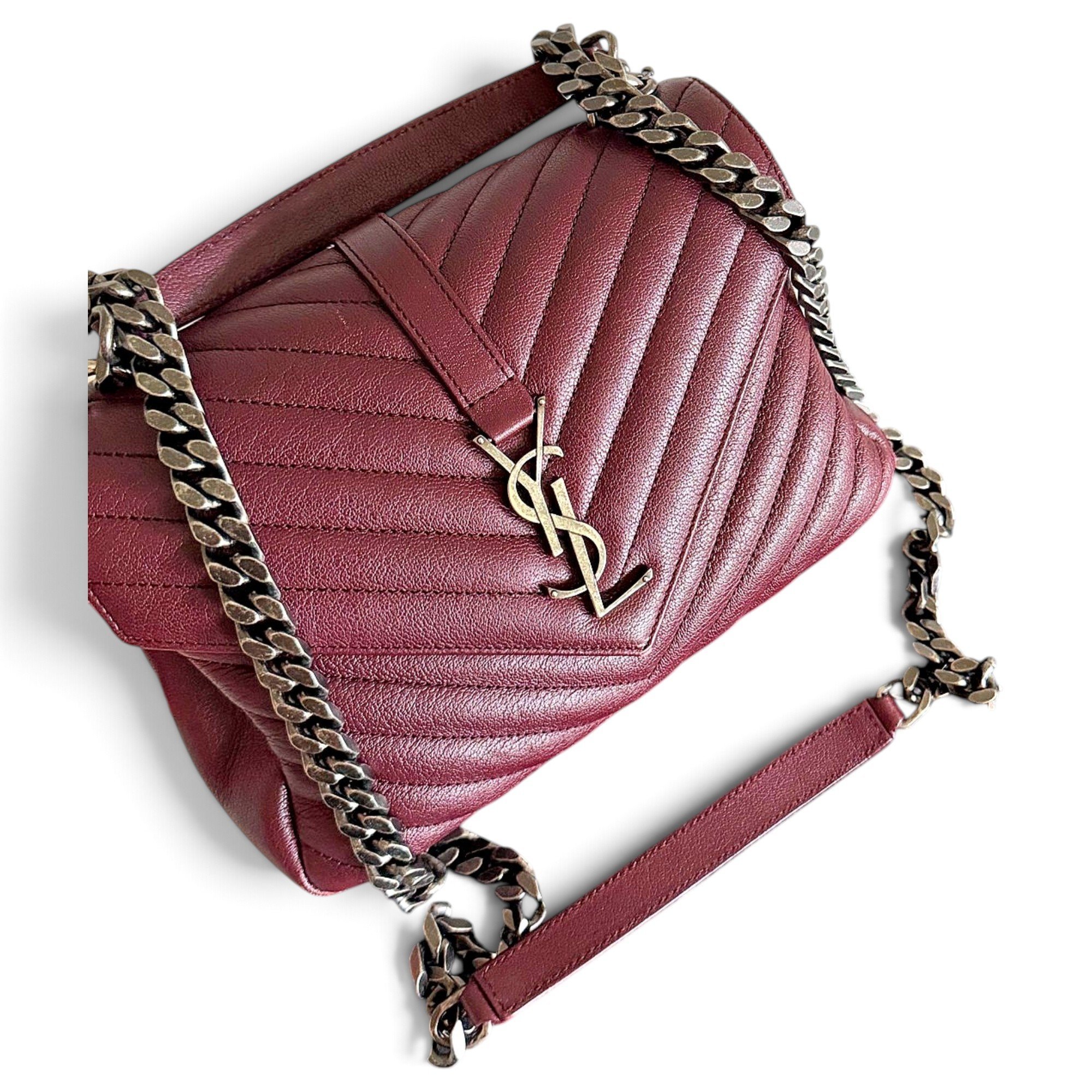 Loulou leather handbag