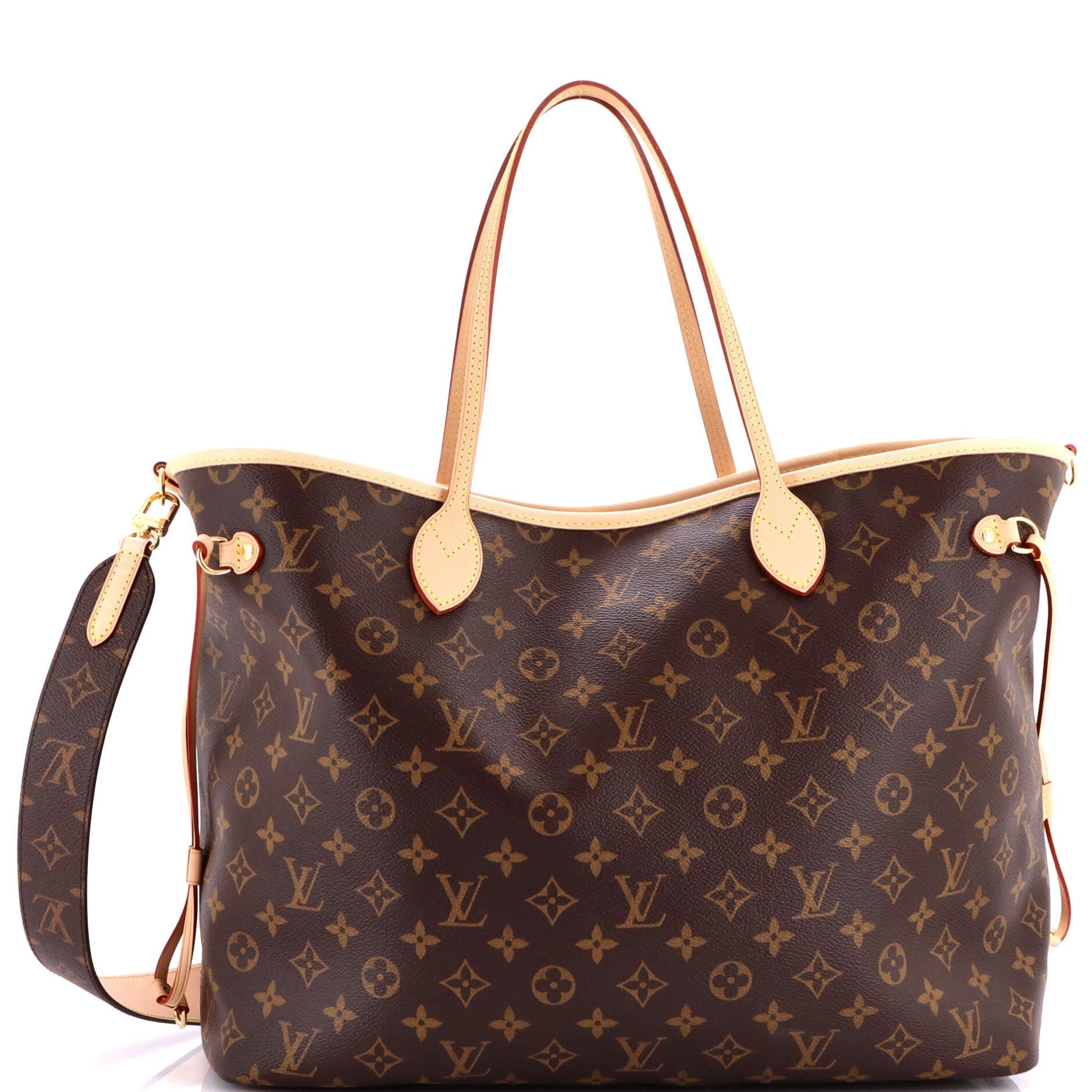 Louis Vuitton Neverfull Bandouliere Inside Out Monogram Canvas with Leather GM