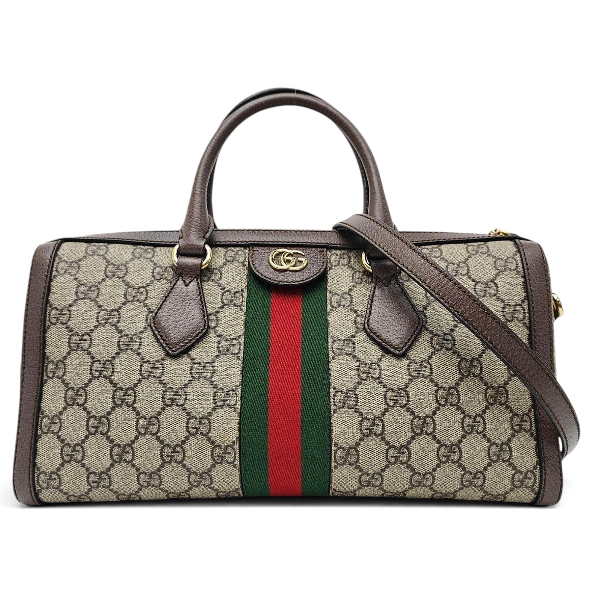 Ophidia leather handbag