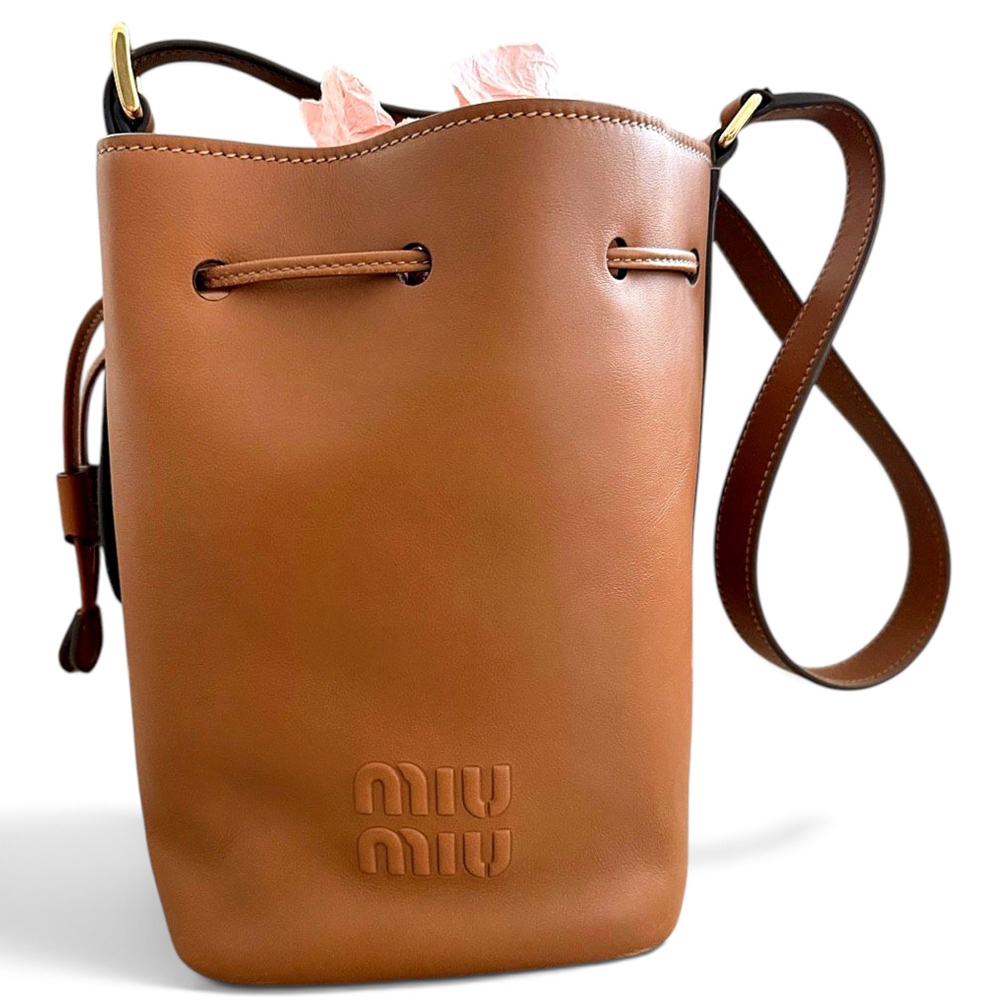 Miu Miu Miu Wander leather crossbody bag