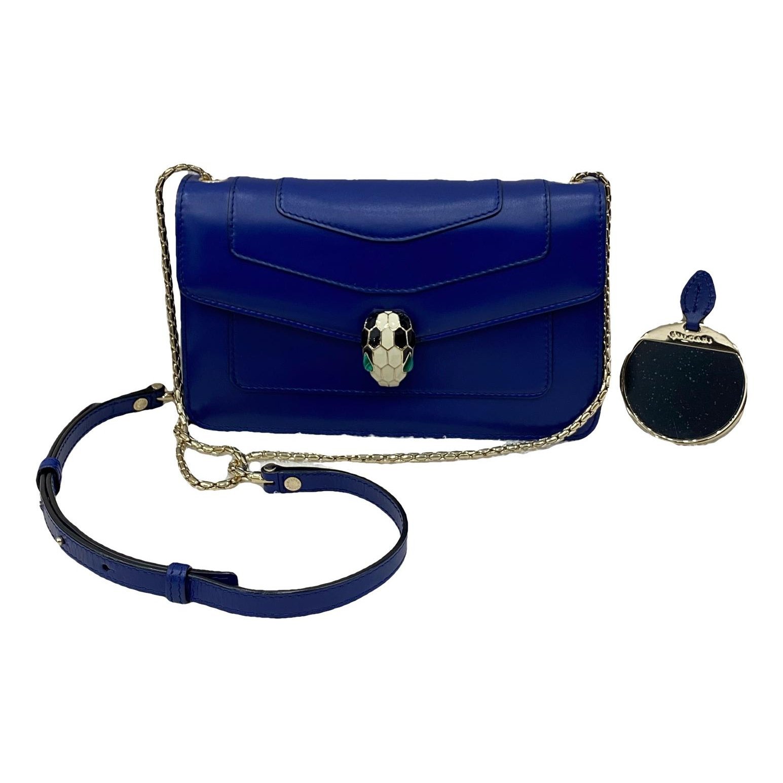 Serpenti pony-style calfskin handbag