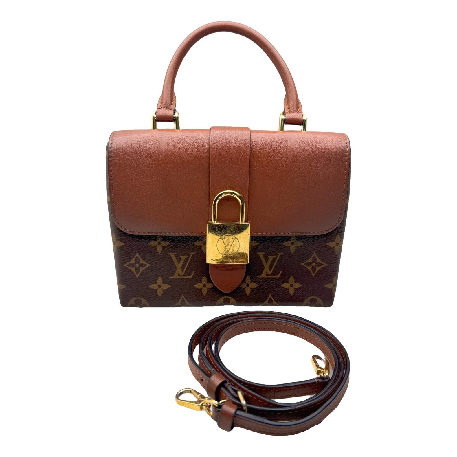 Locky BB leather handbag