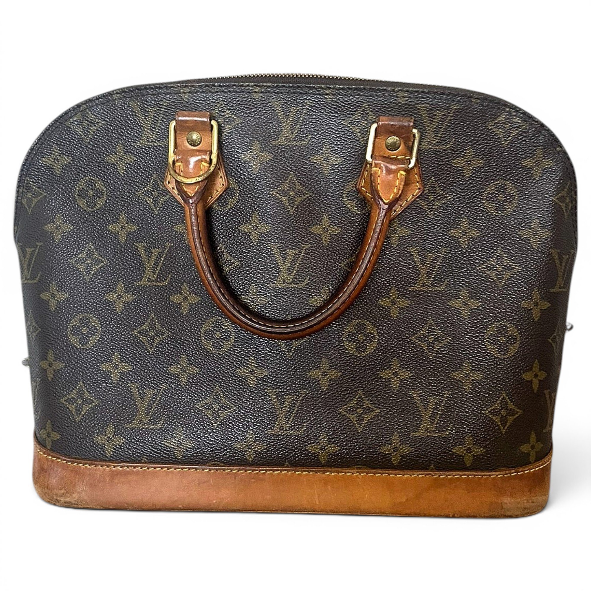 Alma leather handbag