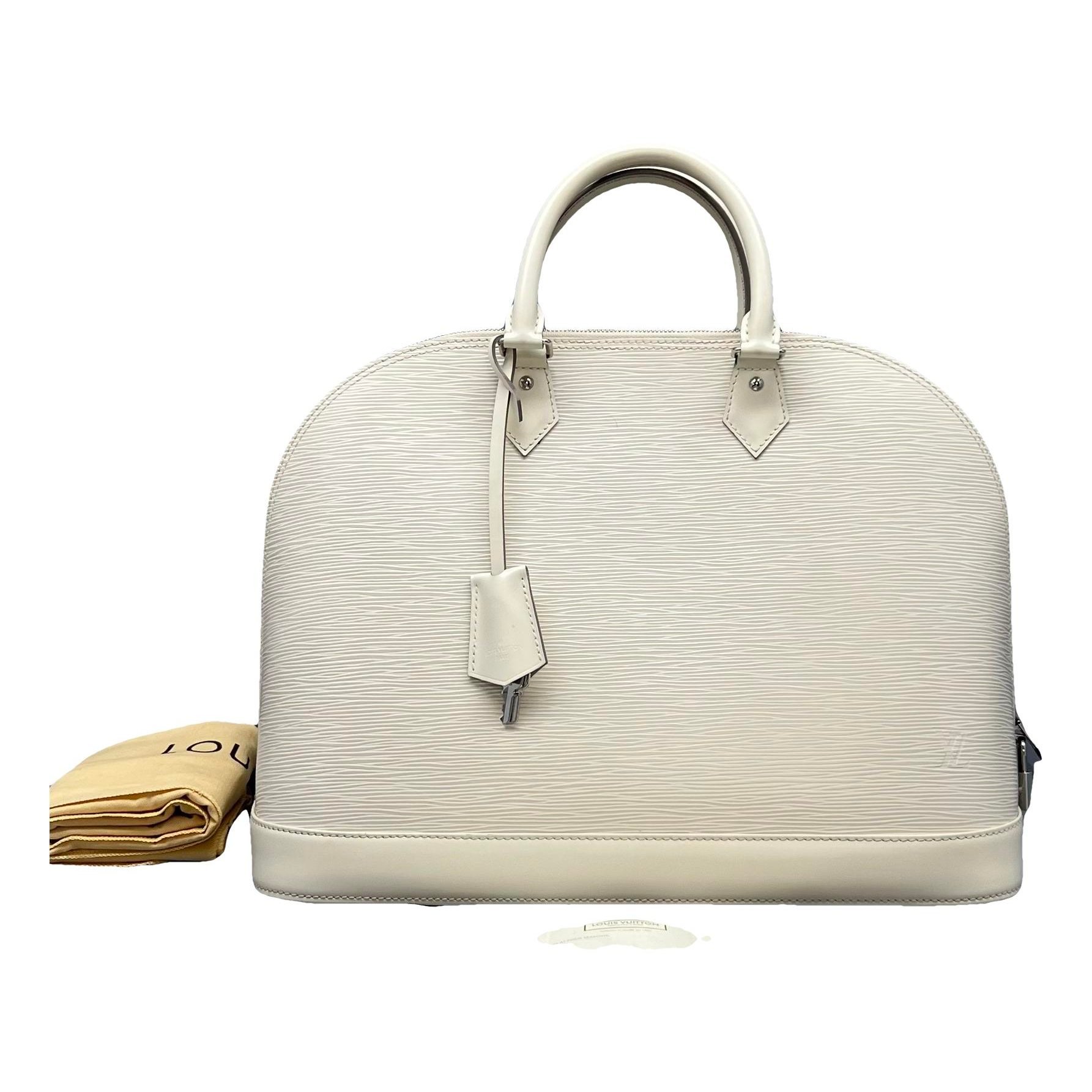 Alma leather handbag