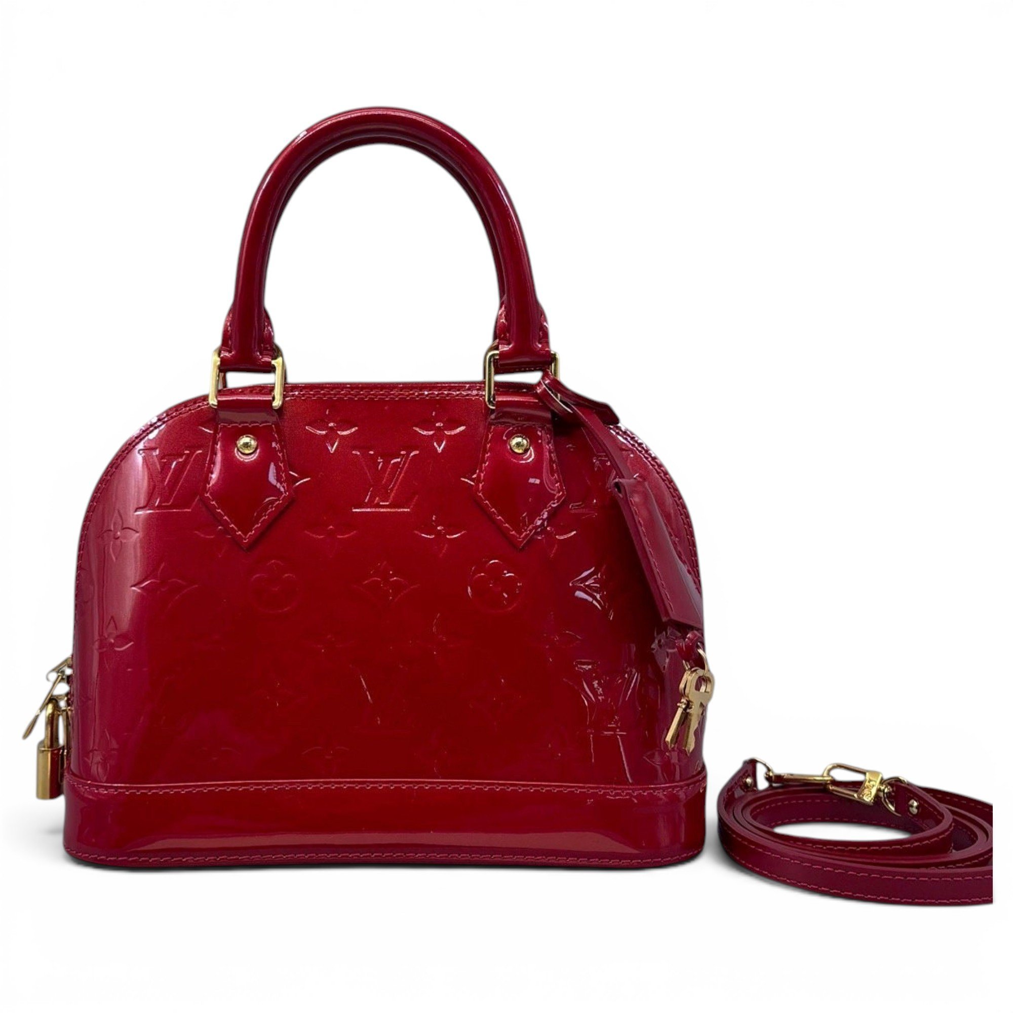 Alma leather handbag