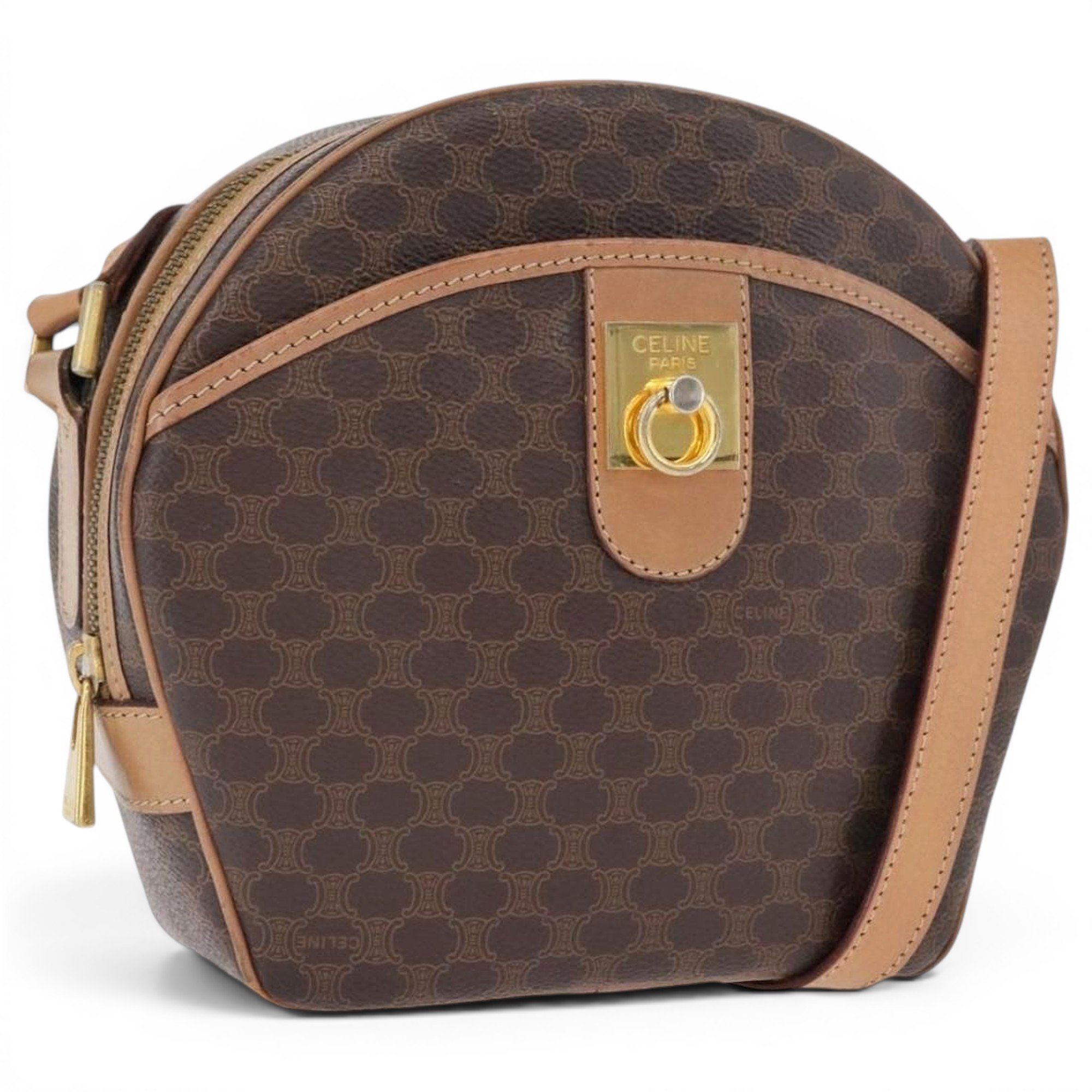 Leather handbag