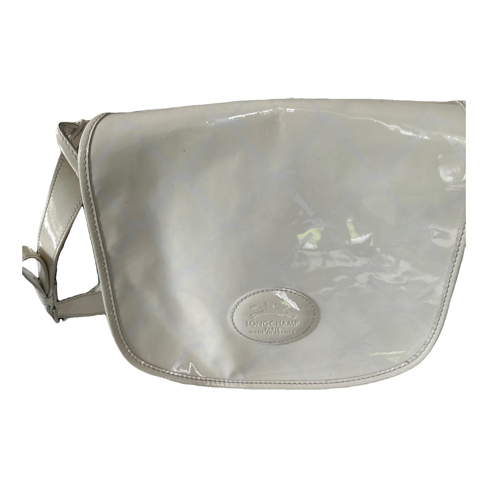 Patent leather tote